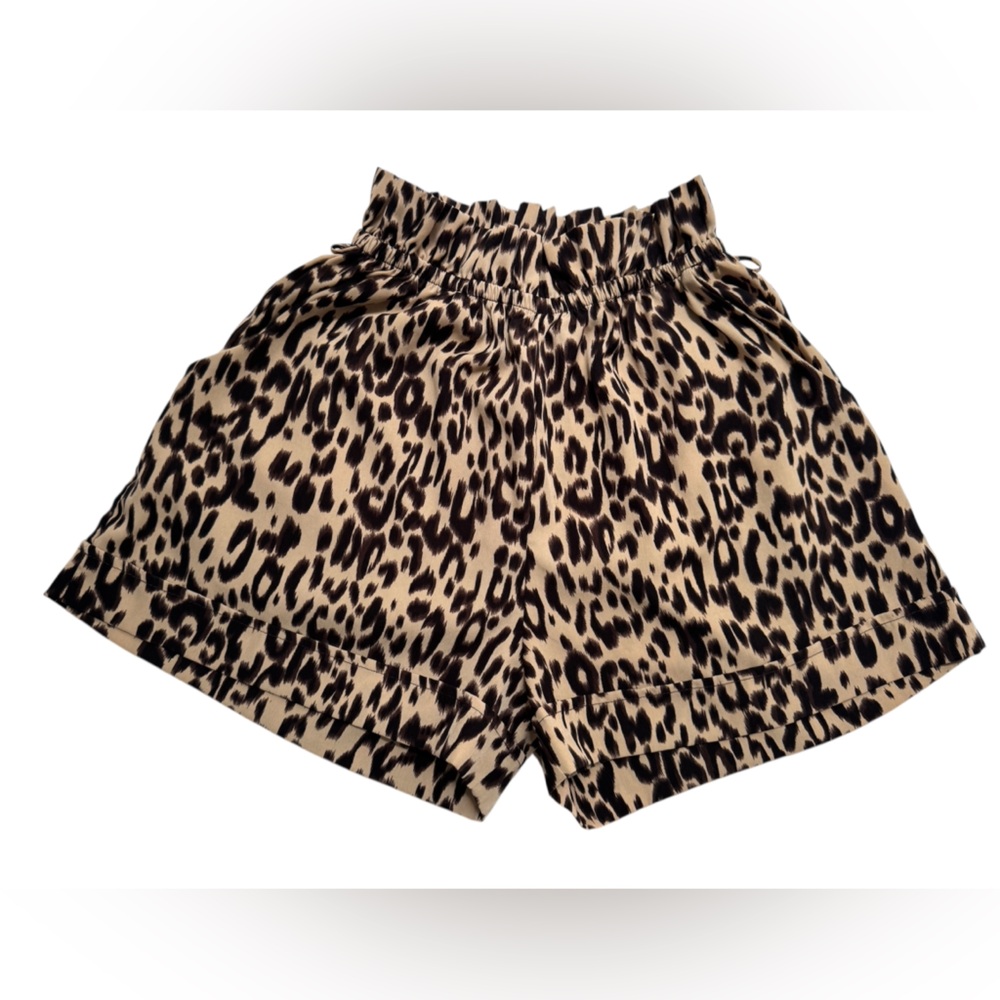 TYCHE Women’s Leopard Print  Shorts, Size:S